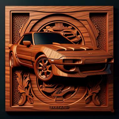 3D модель Mazda RX 7 (STL)